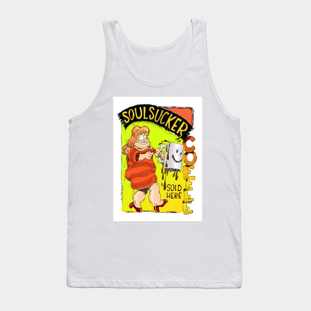 Jumpy widow's choice brew Tank Top by Steerhead